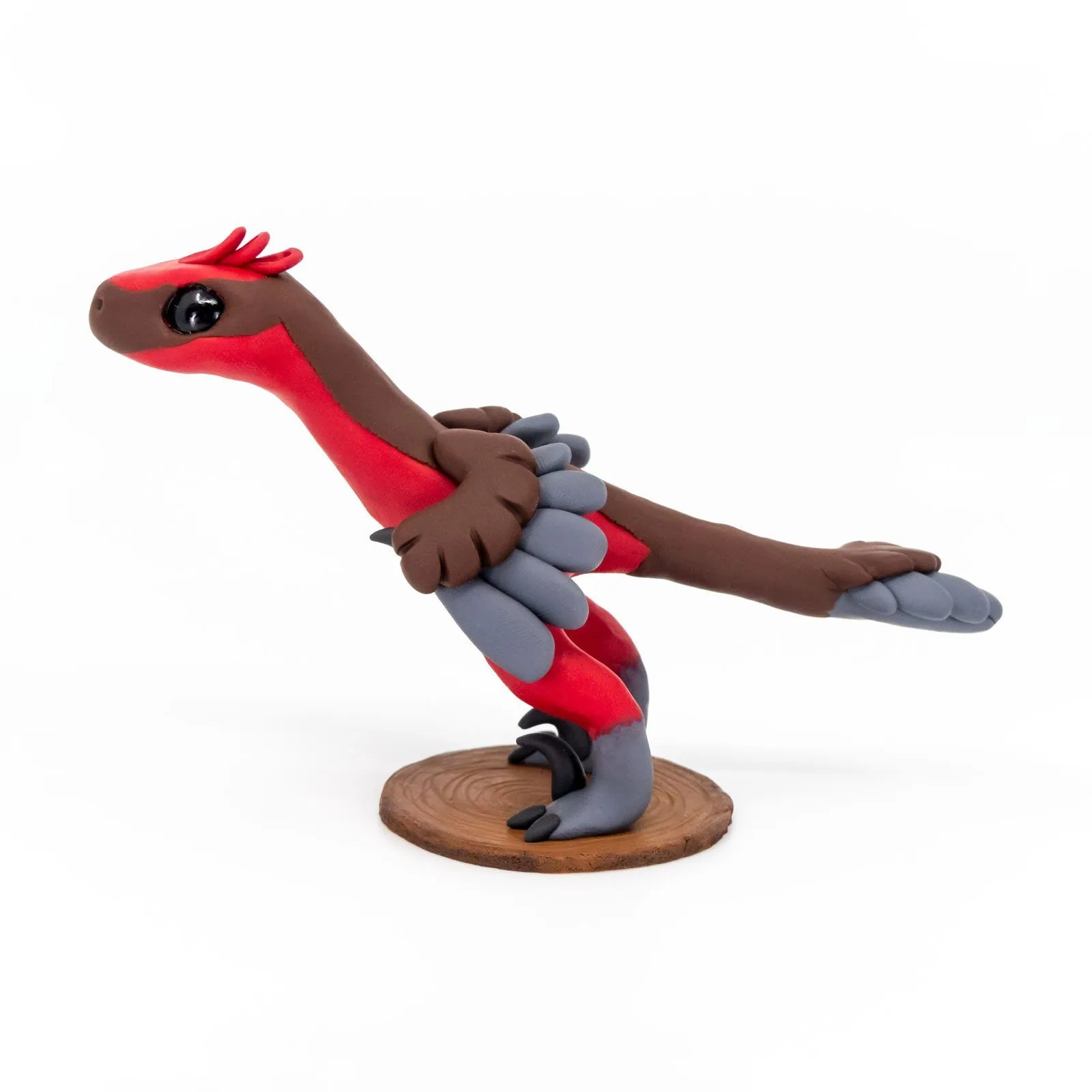 Bambiraptor Permia Pet™ Handmade Dinosaur Figurine