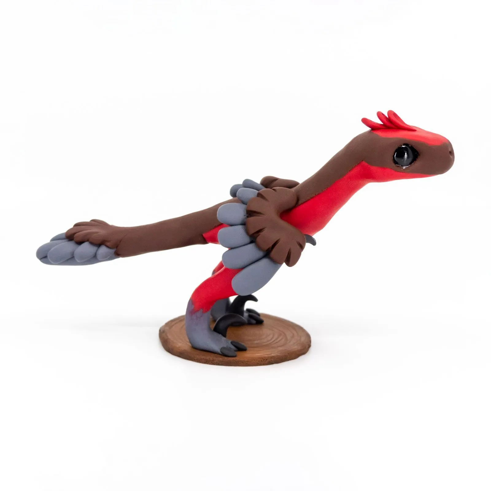 Bambiraptor Permia Pet™ Handmade Dinosaur Figurine