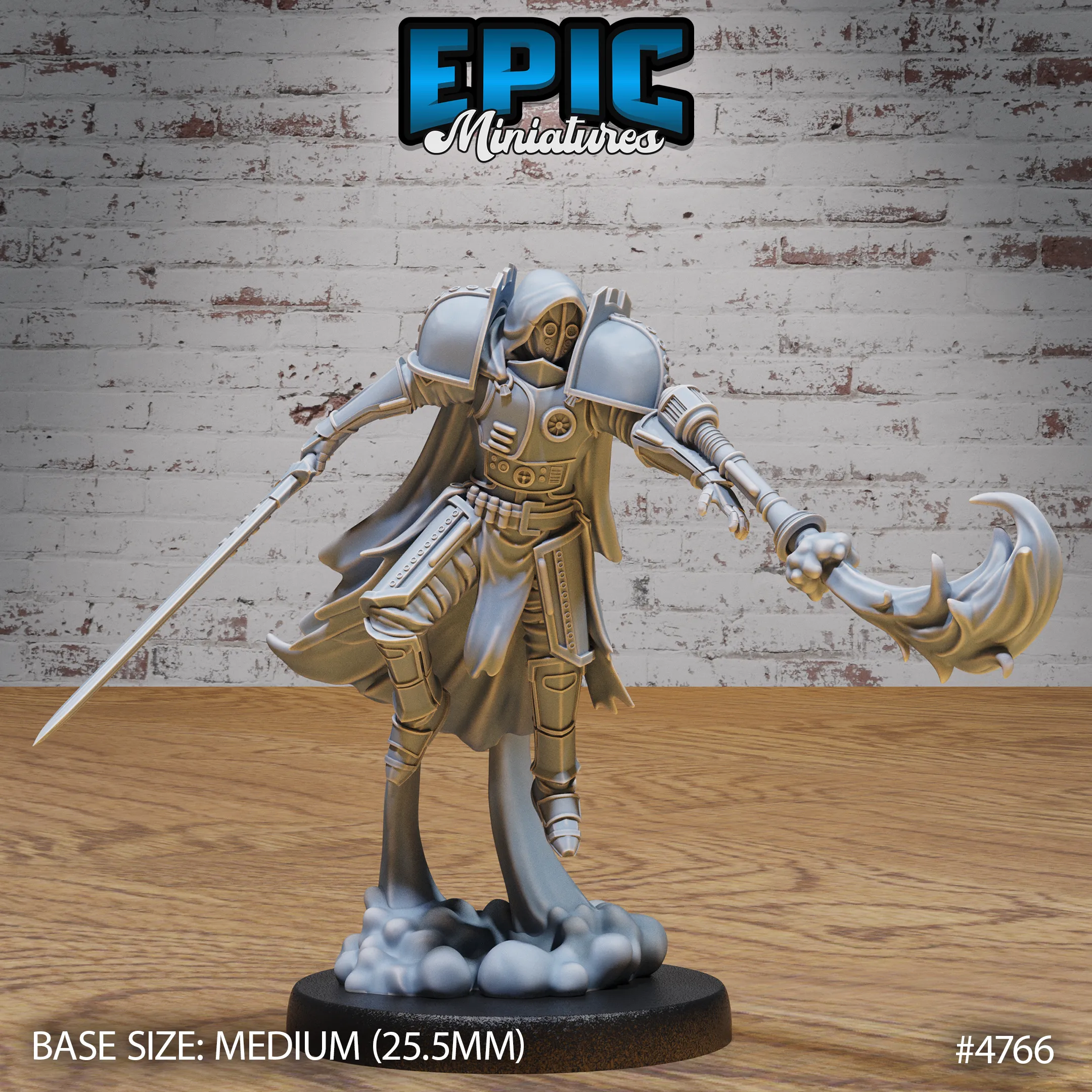 Epic Miniatures Jetpack Headhunter - Sci-Fi D&D Tabletop Miniature