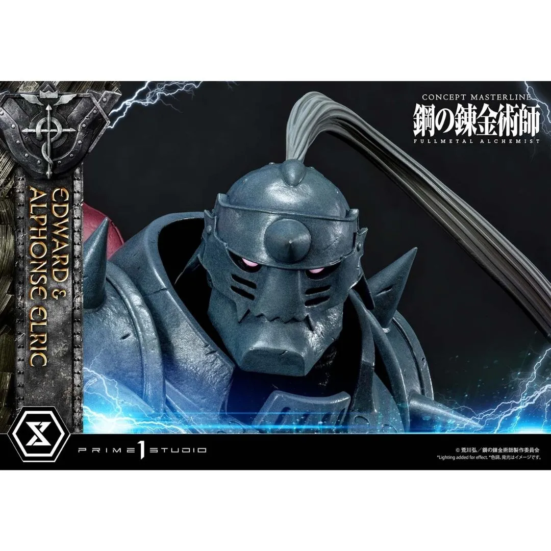 FullMetal Alchemist Edward & Alphanso Elric Deluxe Version Statue by Prime 1 Studios