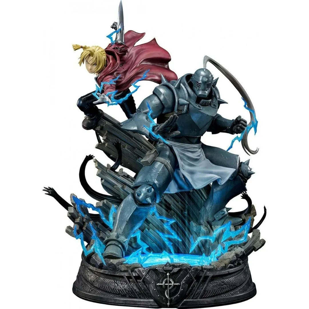 FullMetal Alchemist Edward & Alphanso Elric Statue by Prime 1 Studios