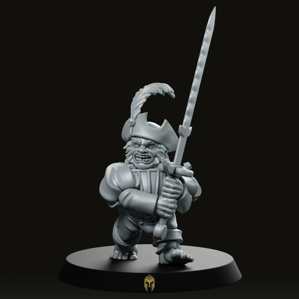 Halfling Elite Five Fantasy Miniature