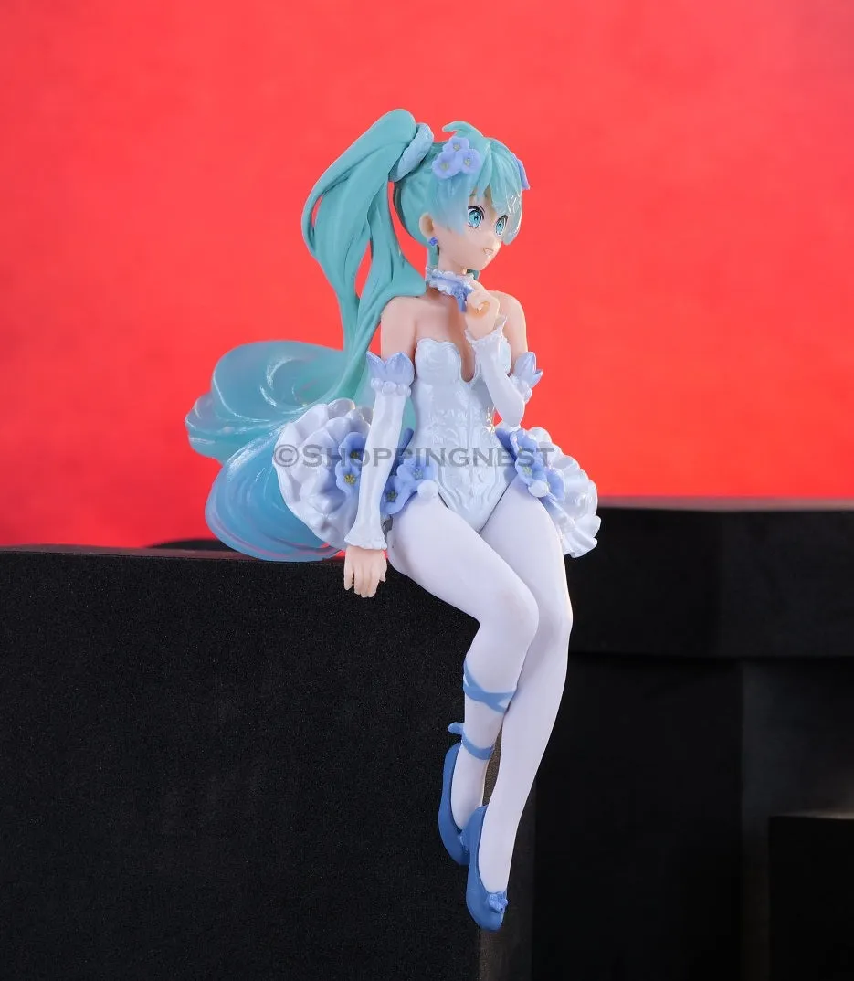 Hatsune Miku - Fairy Nemophila Noodle Stopper Action Figure PVC Figurine Model | 15 CMS |