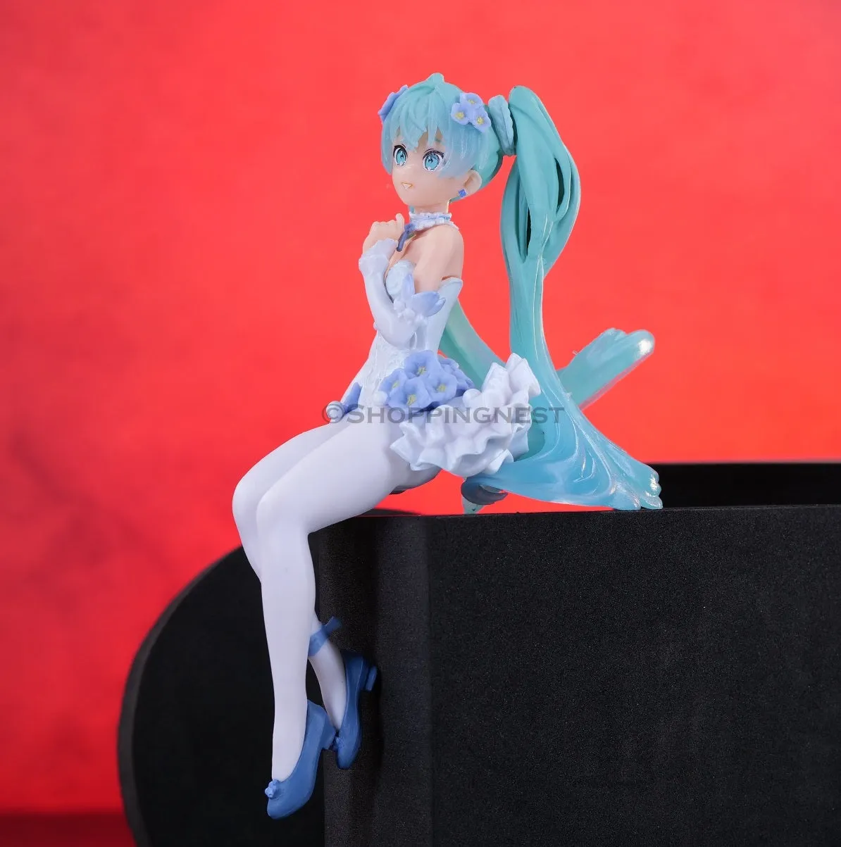 Hatsune Miku - Fairy Nemophila Noodle Stopper Action Figure PVC Figurine Model | 15 CMS |