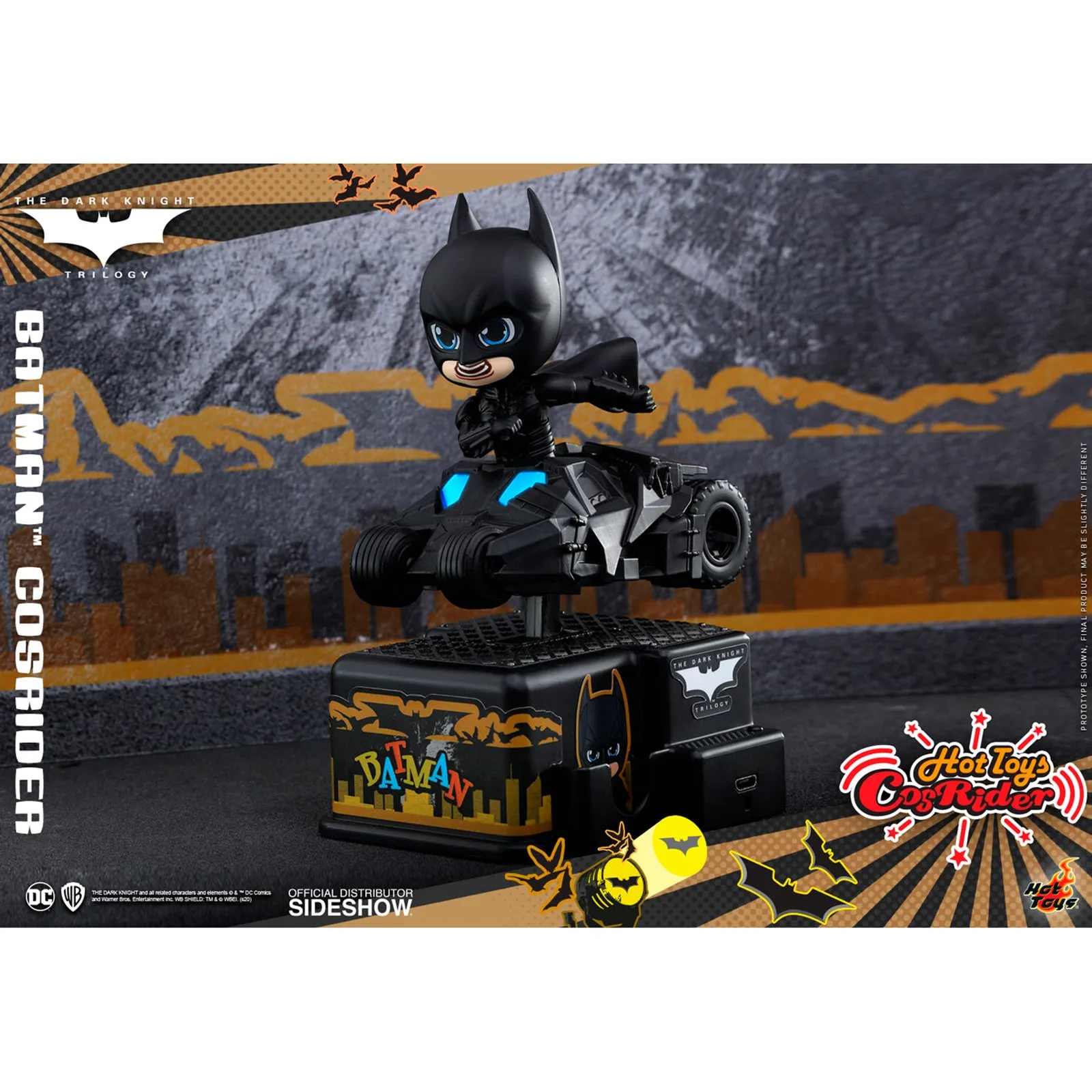 Hot Toys Cos Rider Dark Knight Batman Collectible Figure