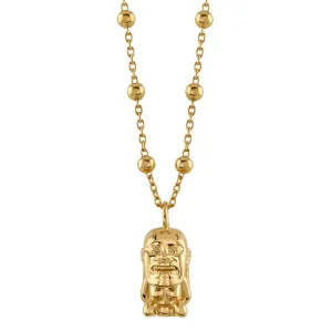 Indiana Jones X RockLove Golden Idol Necklace