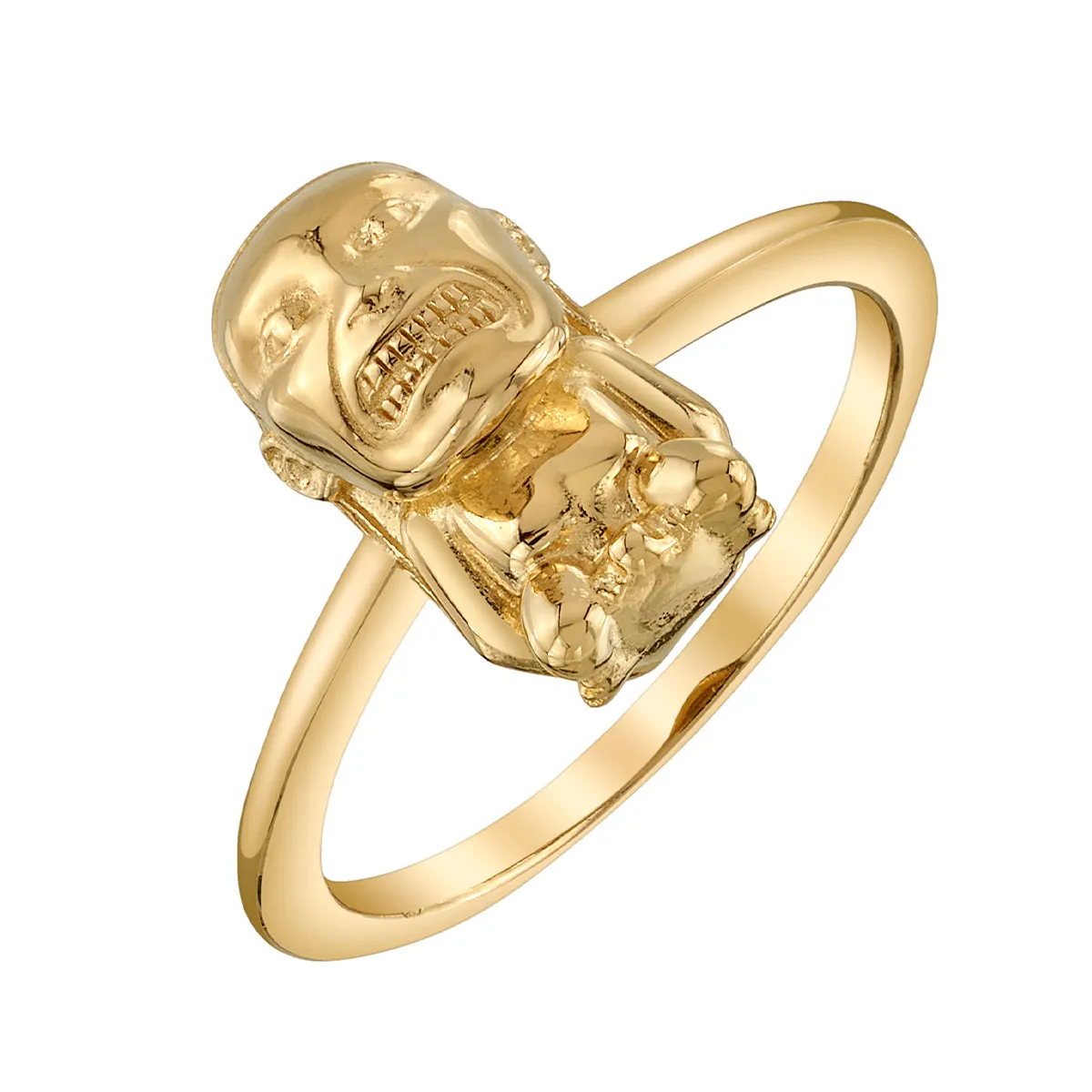 Indiana Jones X RockLove Golden Idol Ring