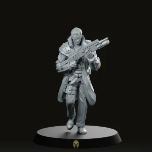 John Bishop Cyberpunk Miniature