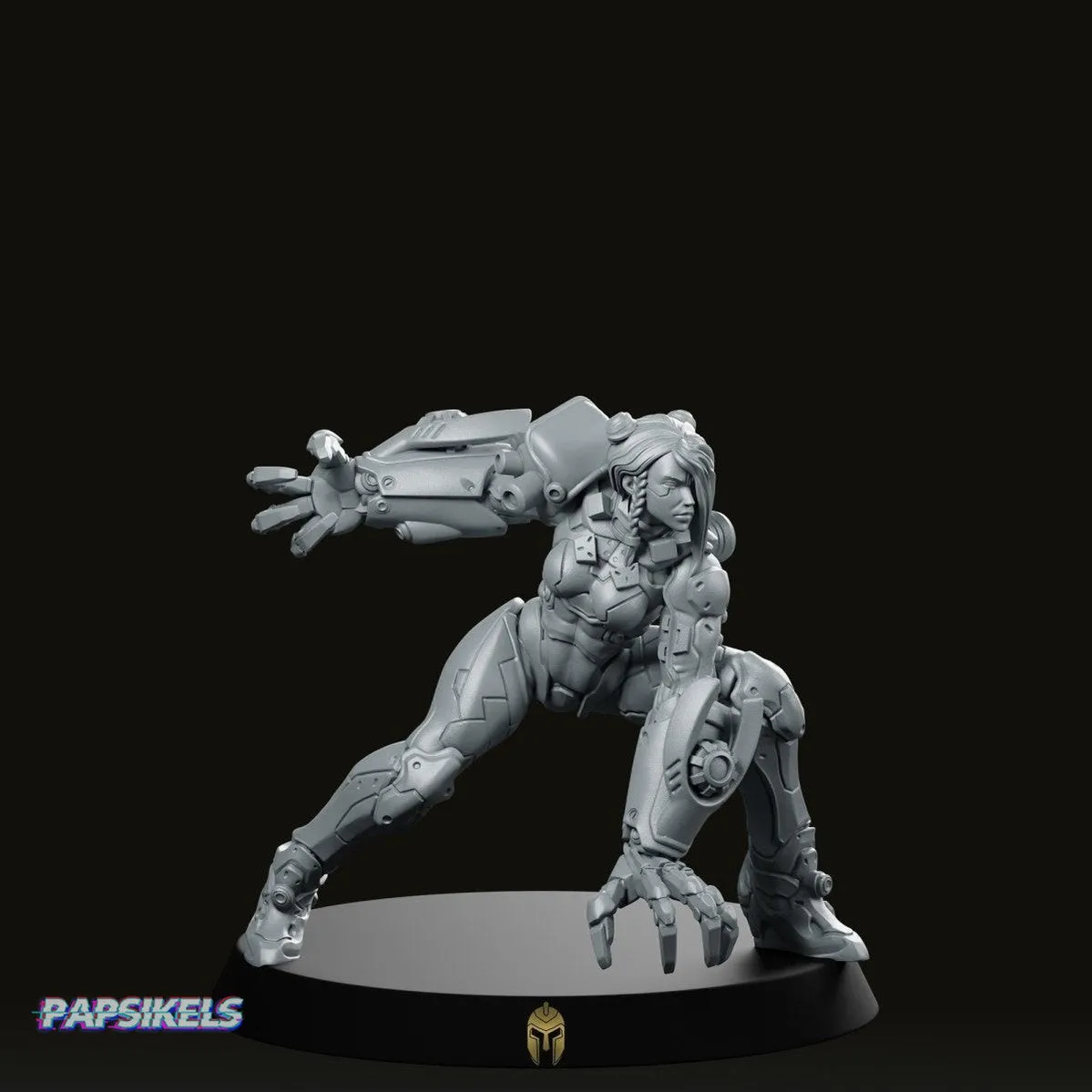 Mikhaella Cyber Ravager Miniature