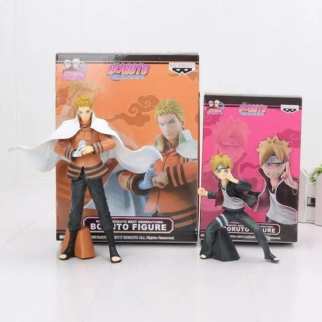 Naruto and Boruto 2pc Set Figurine