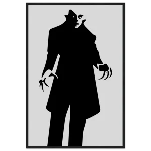 Nosferatu - 20s Sci-Fi Horror Movie Minimalist Poster