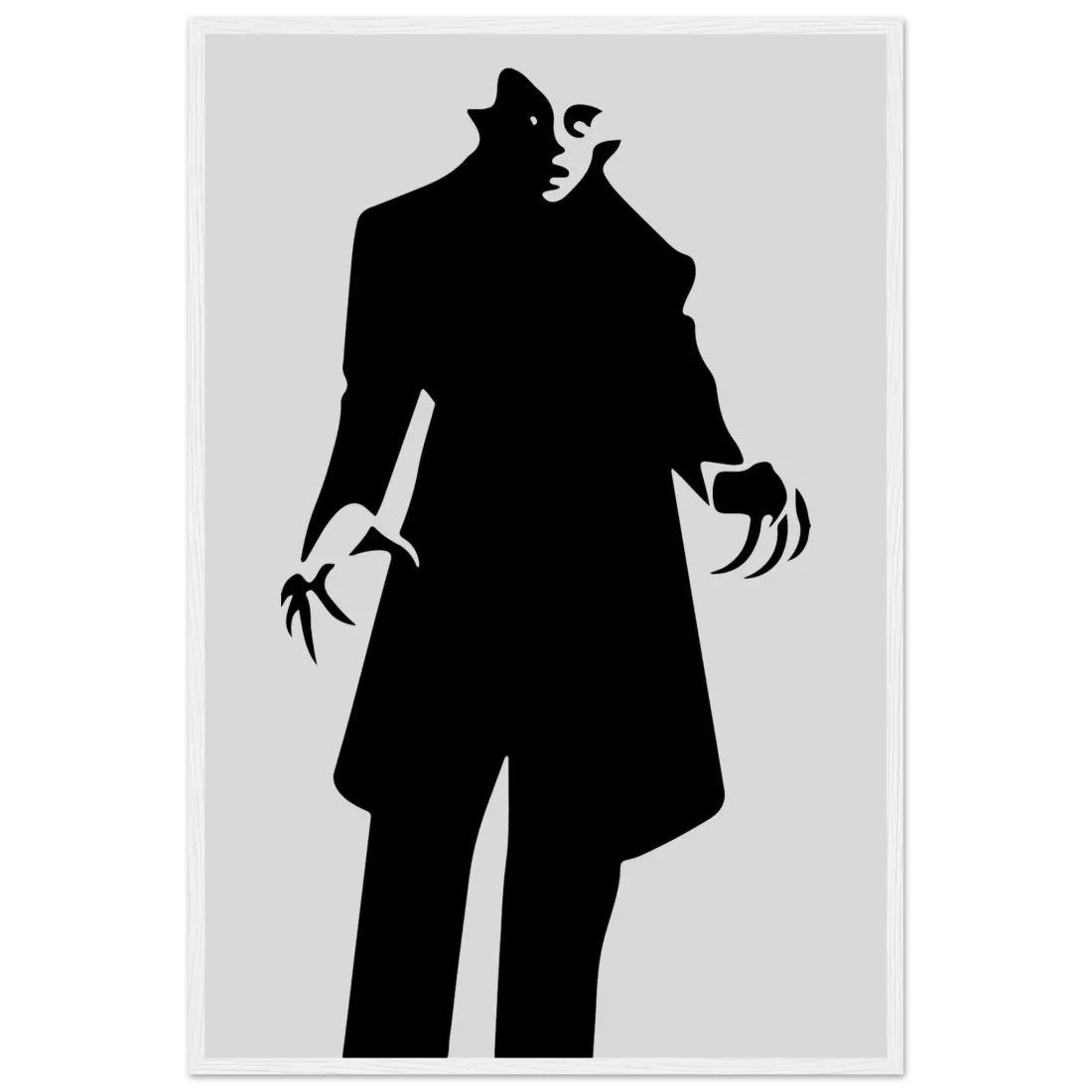 Nosferatu - 20s Sci-Fi Horror Movie Minimalist Poster