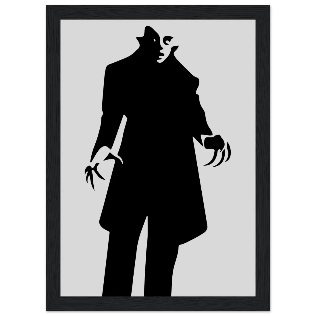 Nosferatu - 20s Sci-Fi Horror Movie Minimalist Poster