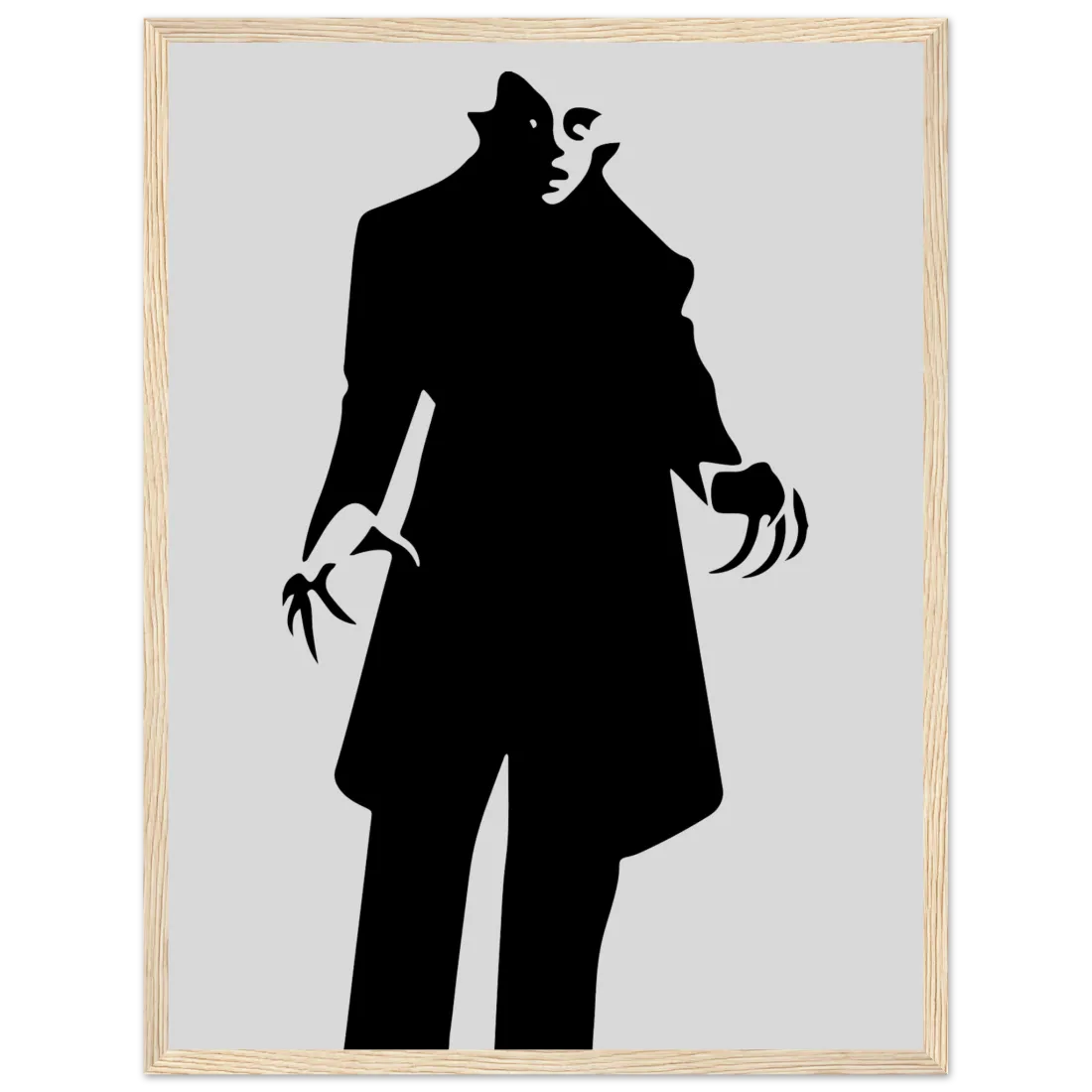 Nosferatu - 20s Sci-Fi Horror Movie Minimalist Poster