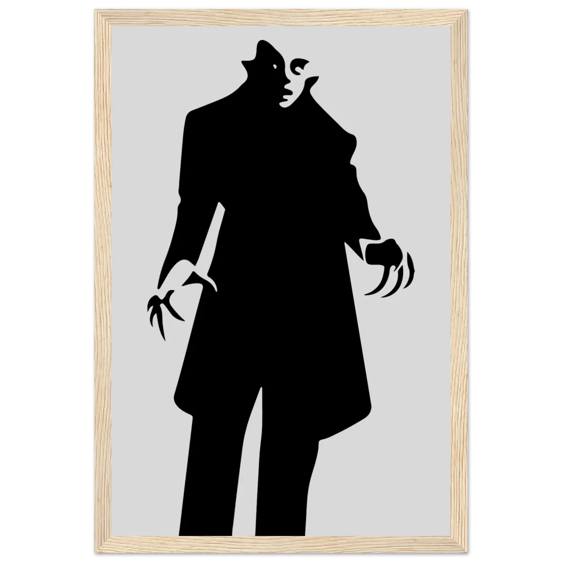 Nosferatu - 20s Sci-Fi Horror Movie Minimalist Poster