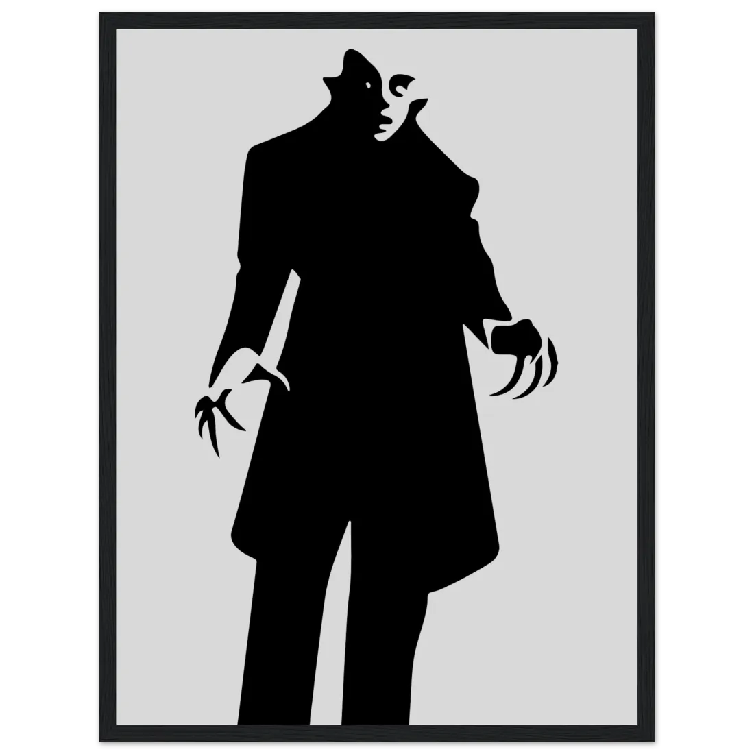 Nosferatu - 20s Sci-Fi Horror Movie Minimalist Poster