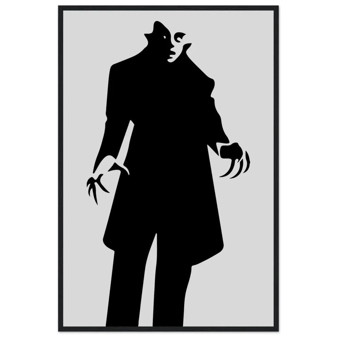 Nosferatu - 20s Sci-Fi Horror Movie Minimalist Poster