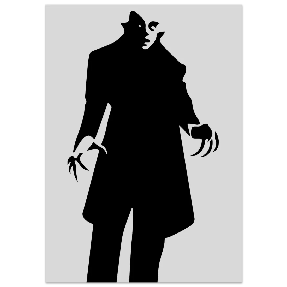 Nosferatu - 20s Sci-Fi Horror Movie Minimalist Poster