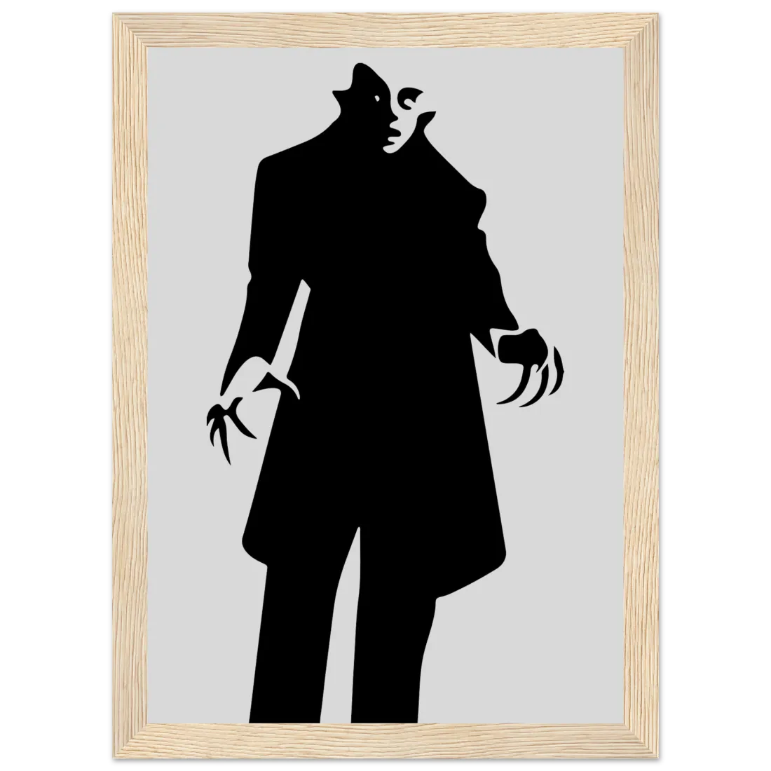 Nosferatu - 20s Sci-Fi Horror Movie Minimalist Poster