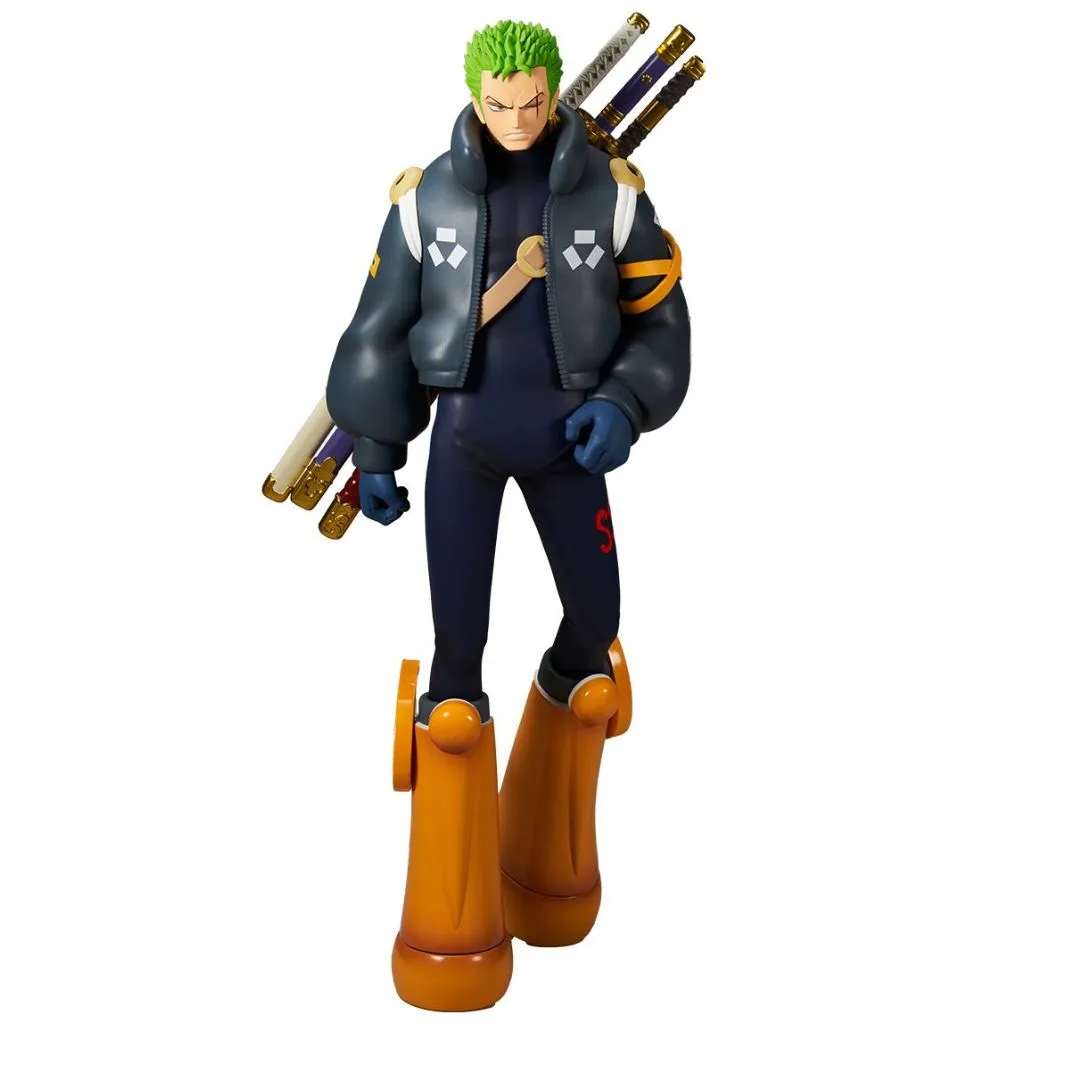 One Piece Roronoa Zoro Egghead Masterlise Ichibansho statue by Bandai