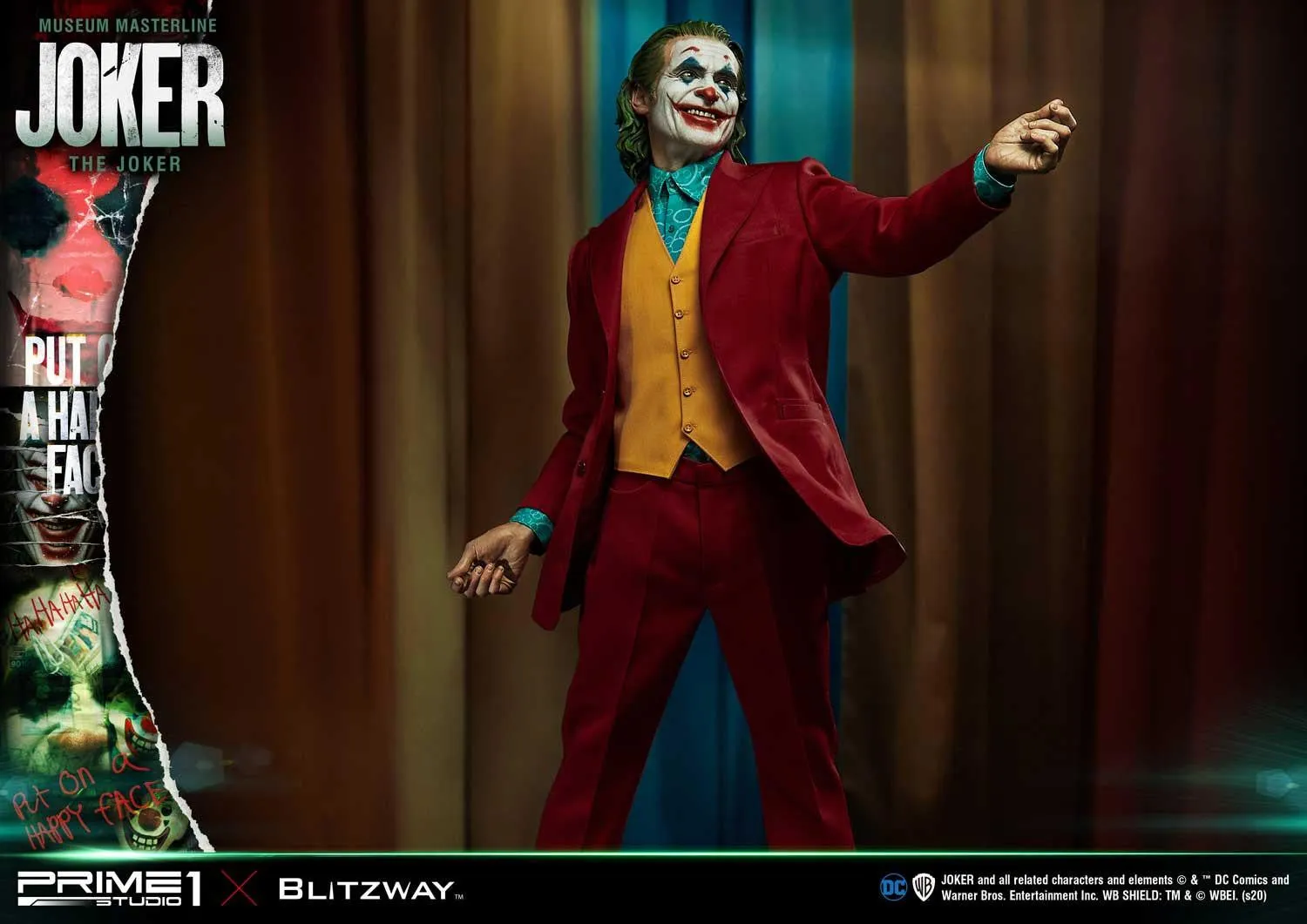 PRIME 1 STUDIO DC  BLITZWAY 2019 MOVIE JOKER STATUE BONUS VER 1/3 MMJK-01S