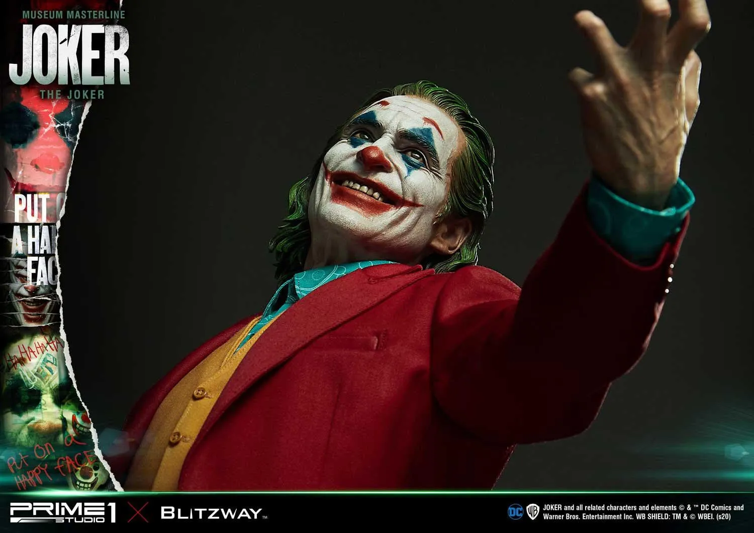 PRIME 1 STUDIO DC  BLITZWAY 2019 MOVIE JOKER STATUE BONUS VER 1/3 MMJK-01S