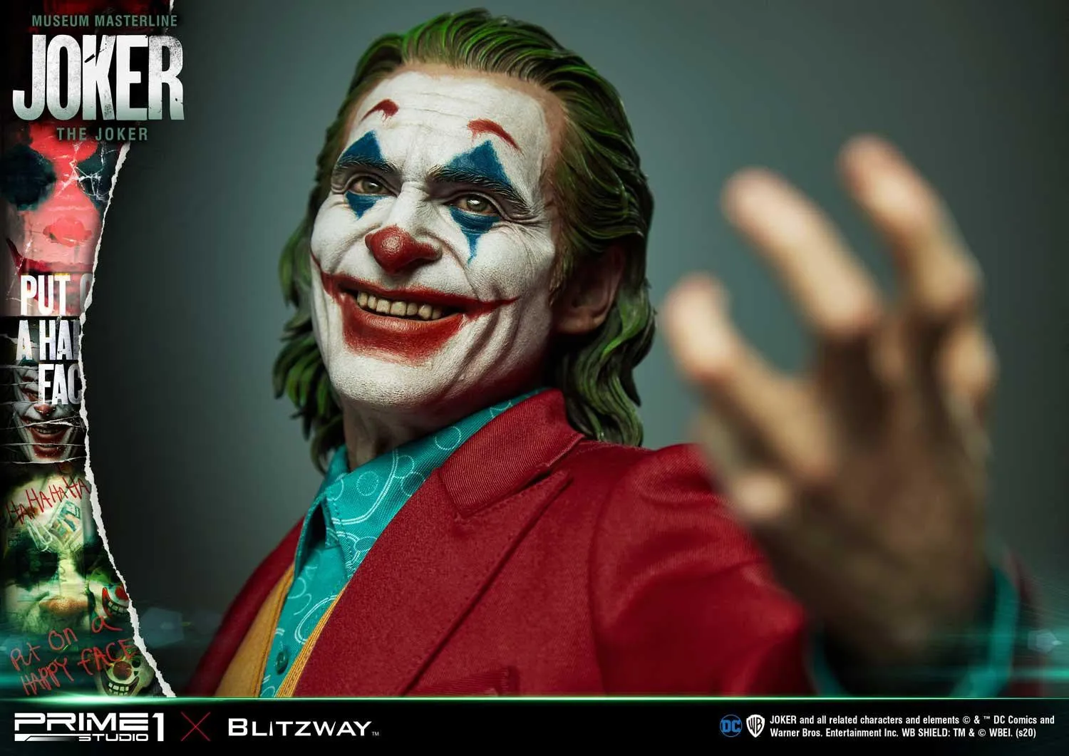 PRIME 1 STUDIO DC  BLITZWAY 2019 MOVIE JOKER STATUE BONUS VER 1/3 MMJK-01S