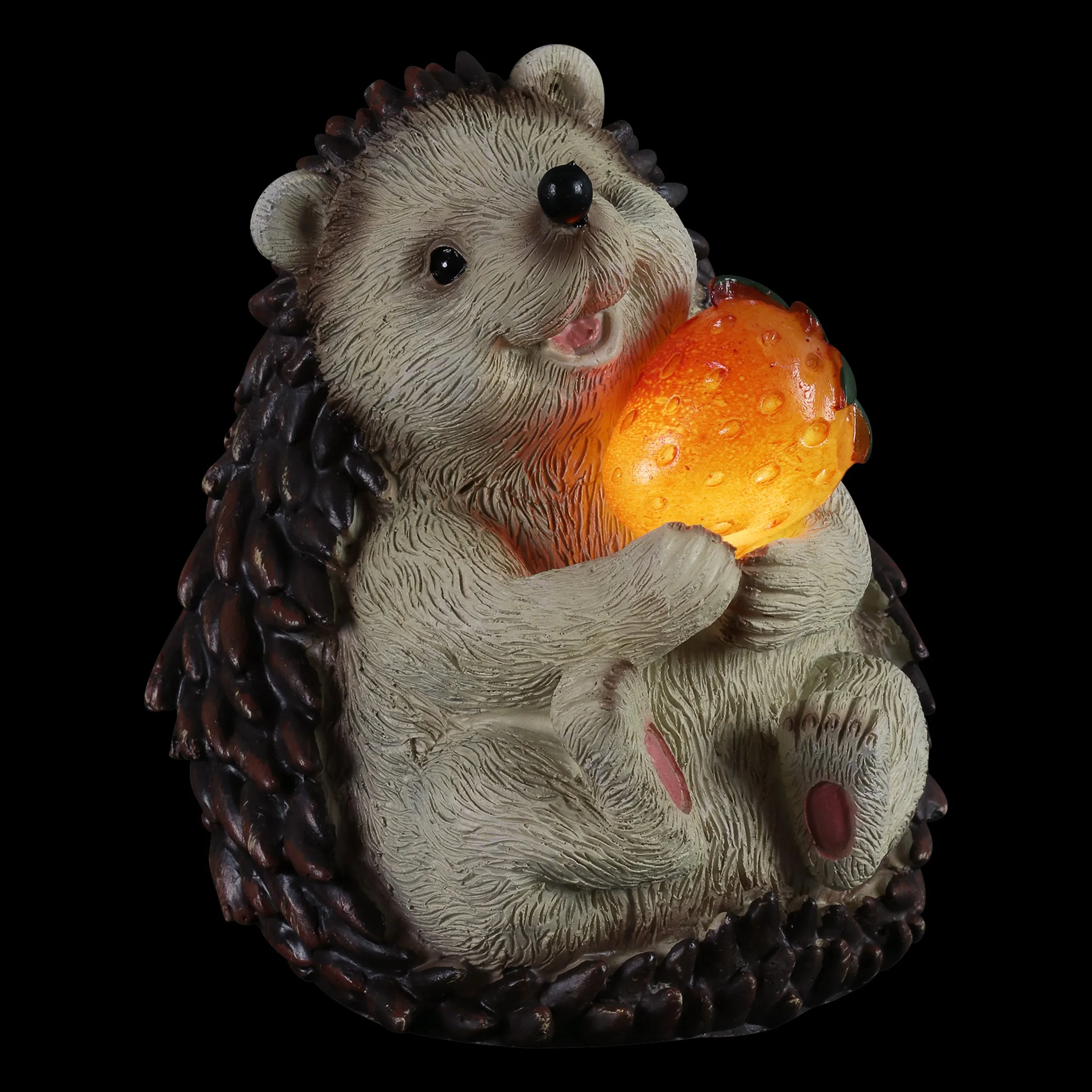 Solar Hedgehog Statue, 6 Inch