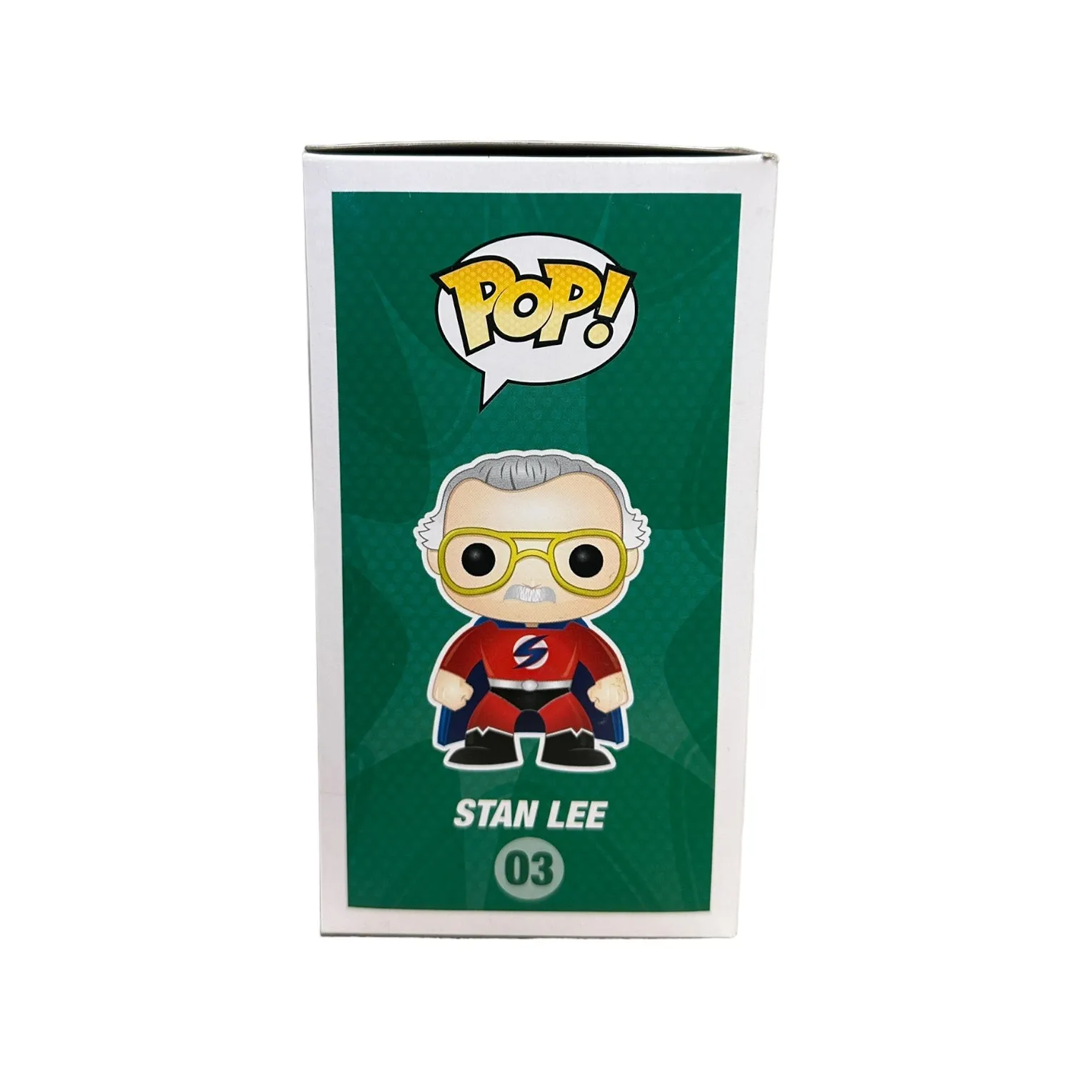 Stan Lee #03 (Super Hero) Funko Pop! - Stan Lee Collectibles - LACC 2015 Exclusive - Condition 8/10