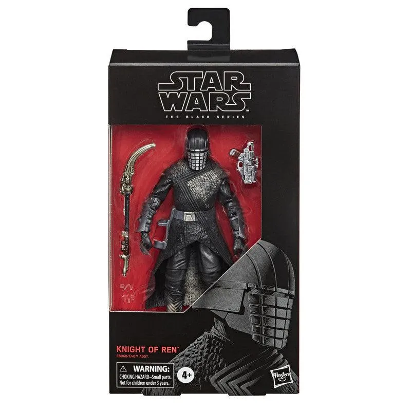 Star Wars The Black Series Knight of Ren The Rise of Skywalker Toy 6-inch Scale Collectible Figure, Kids Ages 4 and Up