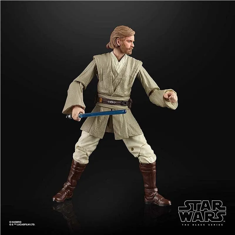 Star Wars The Black Series Obi-Wan Kenobi (Jedi Knight) Toy 6inch Scale Attack of the Clones Figure, Ages 4&Up