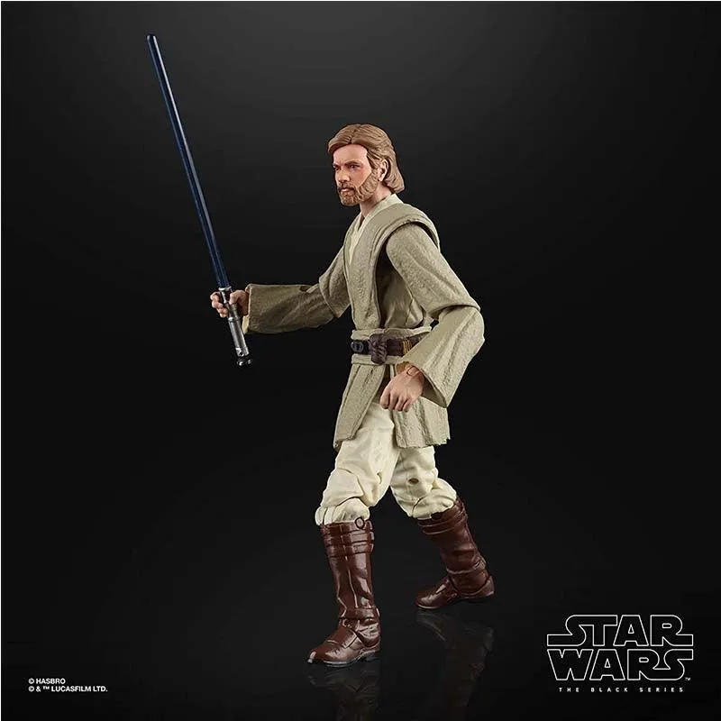 Star Wars The Black Series Obi-Wan Kenobi (Jedi Knight) Toy 6inch Scale Attack of the Clones Figure, Ages 4&Up