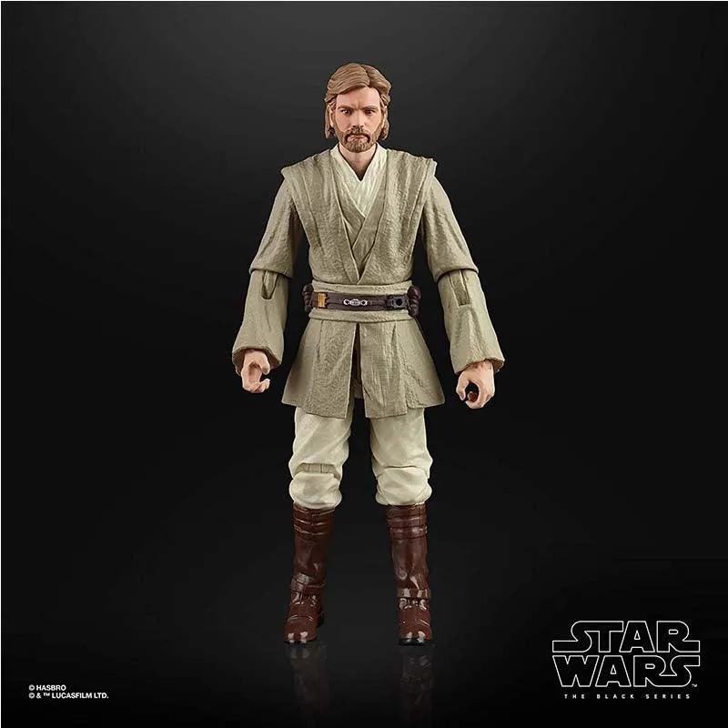 Star Wars The Black Series Obi-Wan Kenobi (Jedi Knight) Toy 6inch Scale Attack of the Clones Figure, Ages 4&Up