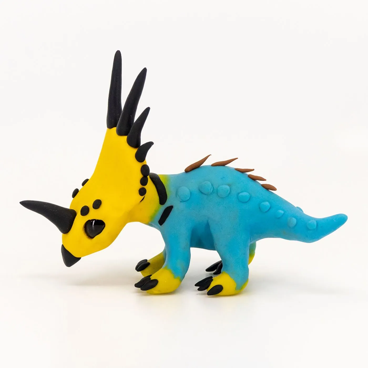 Styracosaurus Permia Pet™ Handmade Dinosaur Figurine