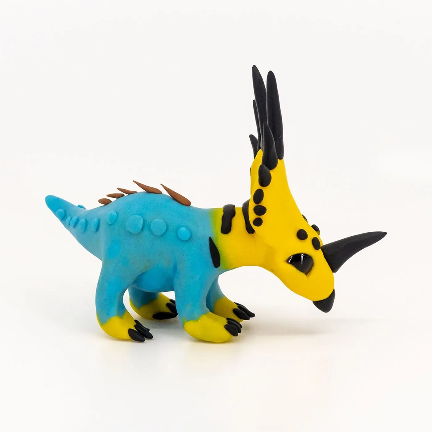 Styracosaurus Permia Pet™ Handmade Dinosaur Figurine