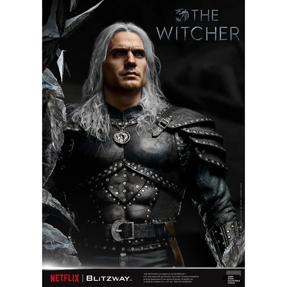 The Witcher Geralt of Rivia Infinite 1:3 Scale Statue by Blitzway